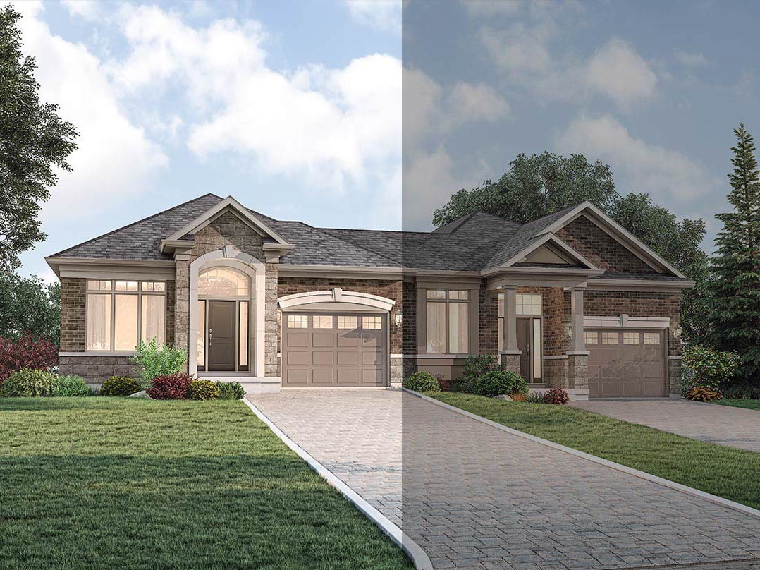 NEW The Avebury Semi 1251 sq ft New Home Retirement Community